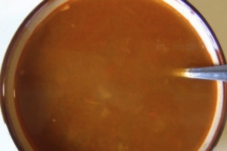 Receta sopa de pollo