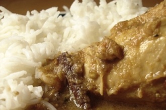 Receta de arroz con pollo al curri