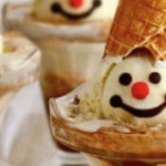 Recetas originales helados con caritas