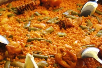 receta de paella valenciana