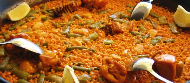 receta de paella valenciana