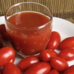 receta de zumo de tomate