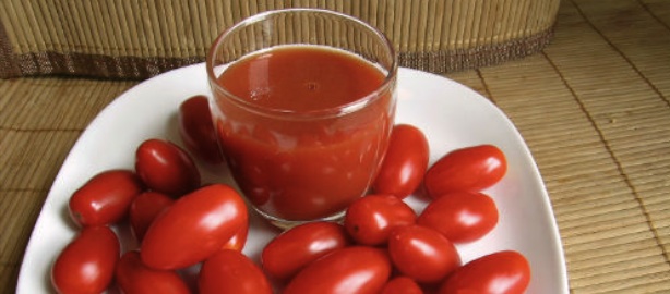 receta de zumo de tomate