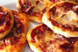 receta lekue mini pizzas