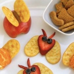 receta de mariposas de fruta