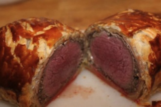 receta de solomillo wellington