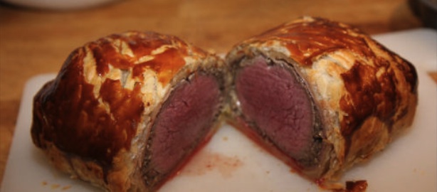 receta de solomillo wellington