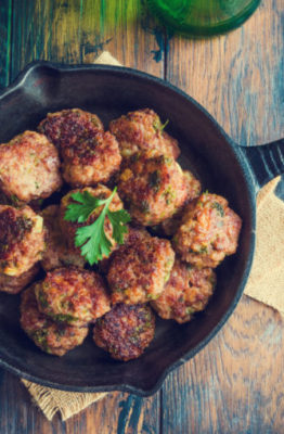 Recetas de guarniciones para un guiso de albóndigas