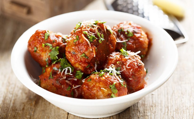 Cómo preparar albóndigas con piso de verduras