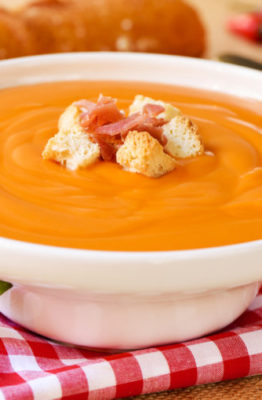 Pasos para hacer salmorejo