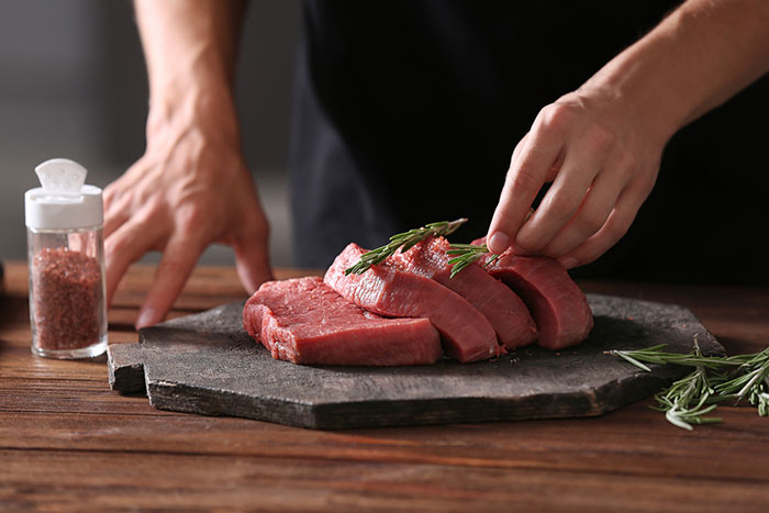 cocinar la carne con tecnicas culinarias