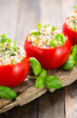 aprende a cocinar verduras rellenas