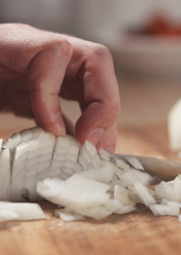 como cocinar con cebolla cruda