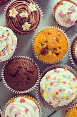 diferencias entre magdalenas muffins cupcakes