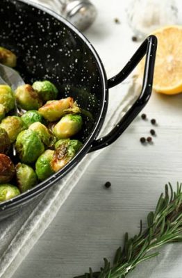 como cocinar coles bruselas para que no den gases