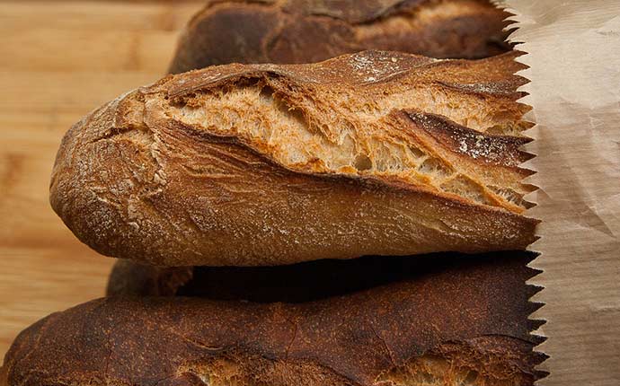 Receta de pan baguette italiano | Cómo hacer pan sfilatino casero